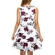 thumbnail image 5 of Vestido Corto de Verano Casual de Moda Impreso Cuello Redondo Bolsillo sin Mangas de las Mujeres, Vestido Casual para Diario, 5 of 9