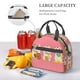 thumbnail image 5 of Fotbe Cute Cat Bolsa de Almuerzo con Estampado, Lonchera Aislada, Contenedores de Comida Reutilizables Tipo Cooler a Prueba de Fugas, 5 of 7