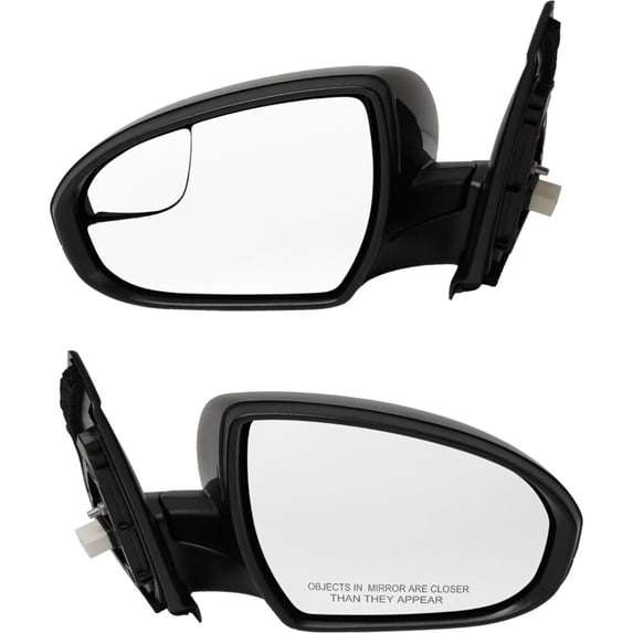 Power Heated Mirrors For 2016-2018 Tucson Left and Right Side Paintable