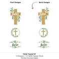 thumbnail image 5 of Big Dot of Happiness Baptism Elegant Cross - Religious Party Centerpiece Sticks - Table Toppers - Set of 15, 5 of 7