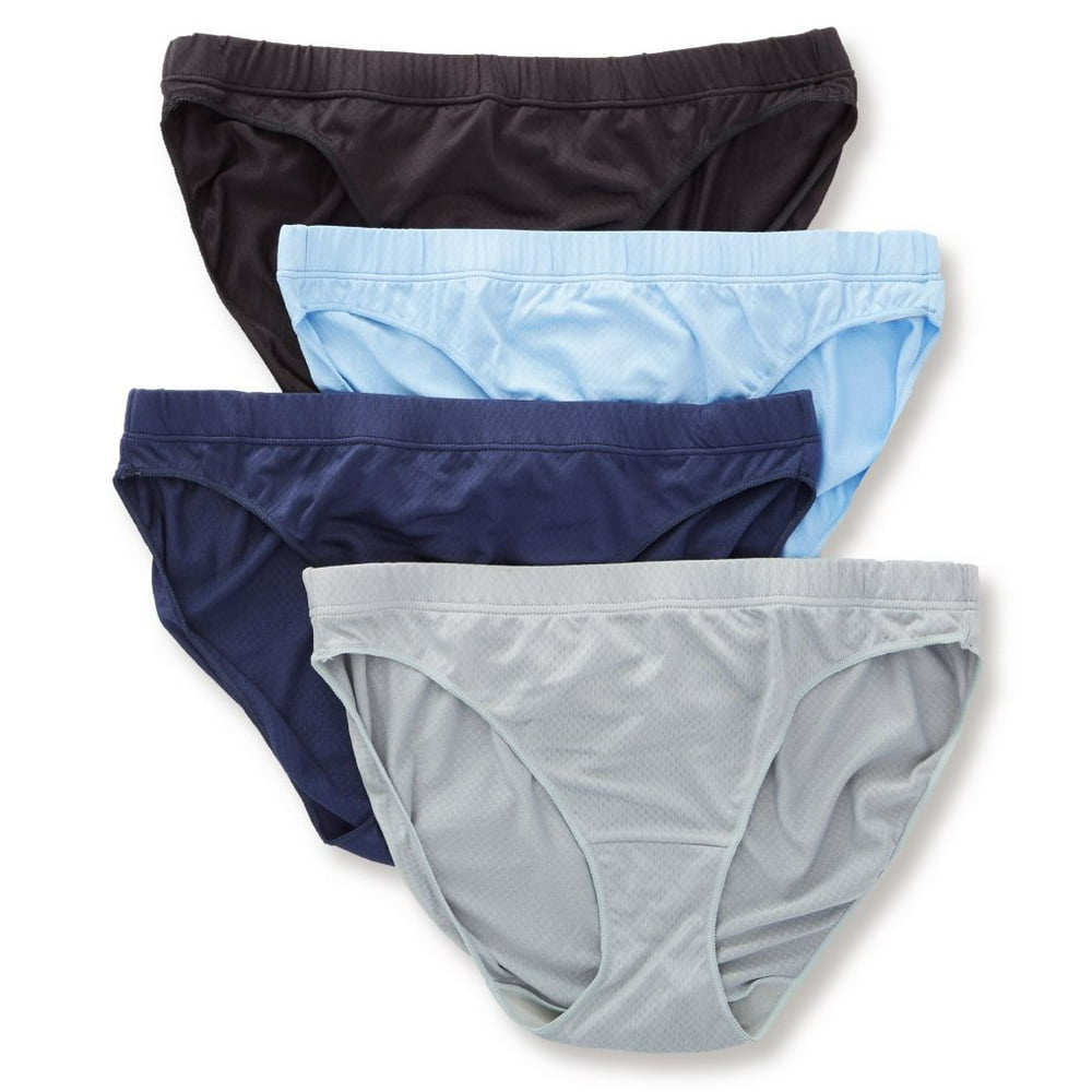 Hanes Hanes Ultimate Women's Breathable Comfort Bikini Underwear, 4