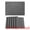 Dark Gray, variant on Unique Bargains 6pcs Faux Leather Table Mats for Kitchen Khaki 16.9"x11.8"