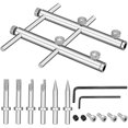 thumbnail image 2 of Camera Lens Openning Repairing Tool Kit 10-100mm Lens Repair Set with 3 Tips 6 Screws 2 Hexagon Wren, 2 of 5