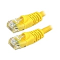 thumbnail image 1 of Monoprice - Patch cable - RJ-45 (M) to RJ-45 (M) - 14 ft - UTP - CAT 5e - snagless, stranded - yellow, 1 of 3