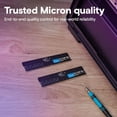 thumbnail image 6 of Micron 64GB 2 x 32GB DDR5 SDRAM Memory Kit, 6 of 6