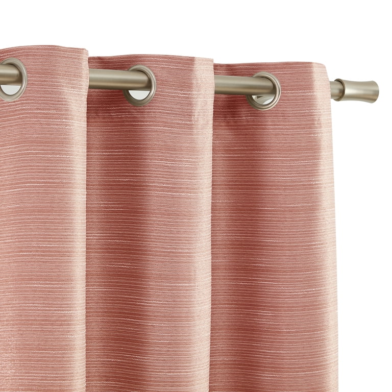 Mainstays 100% Blackout Curtains, 38"W x 84"L, Terracotta photo 7