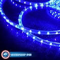 thumbnail image 5 of Russell Decor LED Rope Lights connectable 30'-200' Festival Holiday Party Seasonal Christmas Decoration 30ft - 200ft Lighting Blue (30 Feet), 5 of 9
