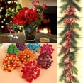 thumbnail image 2 of Bouquet De Flores De Espuma Artificial Con De Alambre Flexible, Para Las Guirnaldas De Flores De Bricolaje, Autos , Arreglos Florales, Ma Púrpura Macarena Flor artificial, 2 of 8