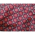 thumbnail image 4 of oneOone Silk Tabby Fabric Diamond Flame Stitch Print Fabric BTY 42 Inch Wide, 4 of 4