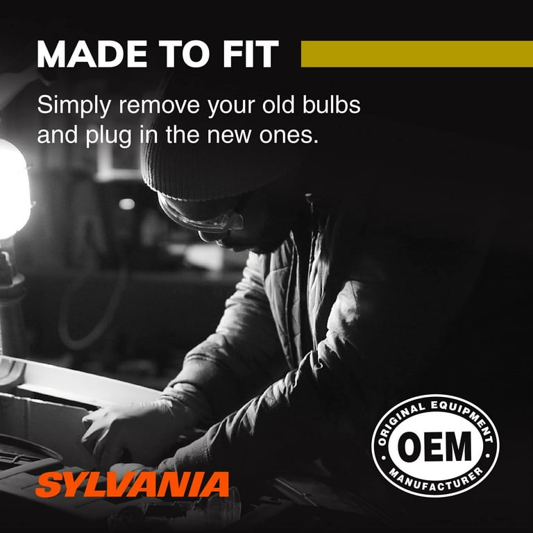 SYLVANIA H11 SilverStar zXe GOLD Halogen Headlight Bulbs - 2 Bulbs