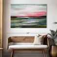 thumbnail image 3 of Elephant Stock Greenfield Landscape Abstract Wall Art - Horizontal Canvas Wall Art - Living Room Wall Decor - Abstract Canvas - Blue And Green Decor - 51" x 34", 3 of 8