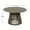 Grey, variant on Extra Large 47.25 inch Round Acacia Wood Patio Dining Table for Outdoor Backyard, Lawn, Balcony - Light Teak Finish