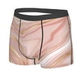 thumbnail image 5 of Goofa Rose Gold Glitter Splatter Printed Men's Boxer Briefs Underwear, Moisture-Wicking Underwear, Trunk,Soft and Breathable Cotton Underwear-XX-Large, 5 of 9