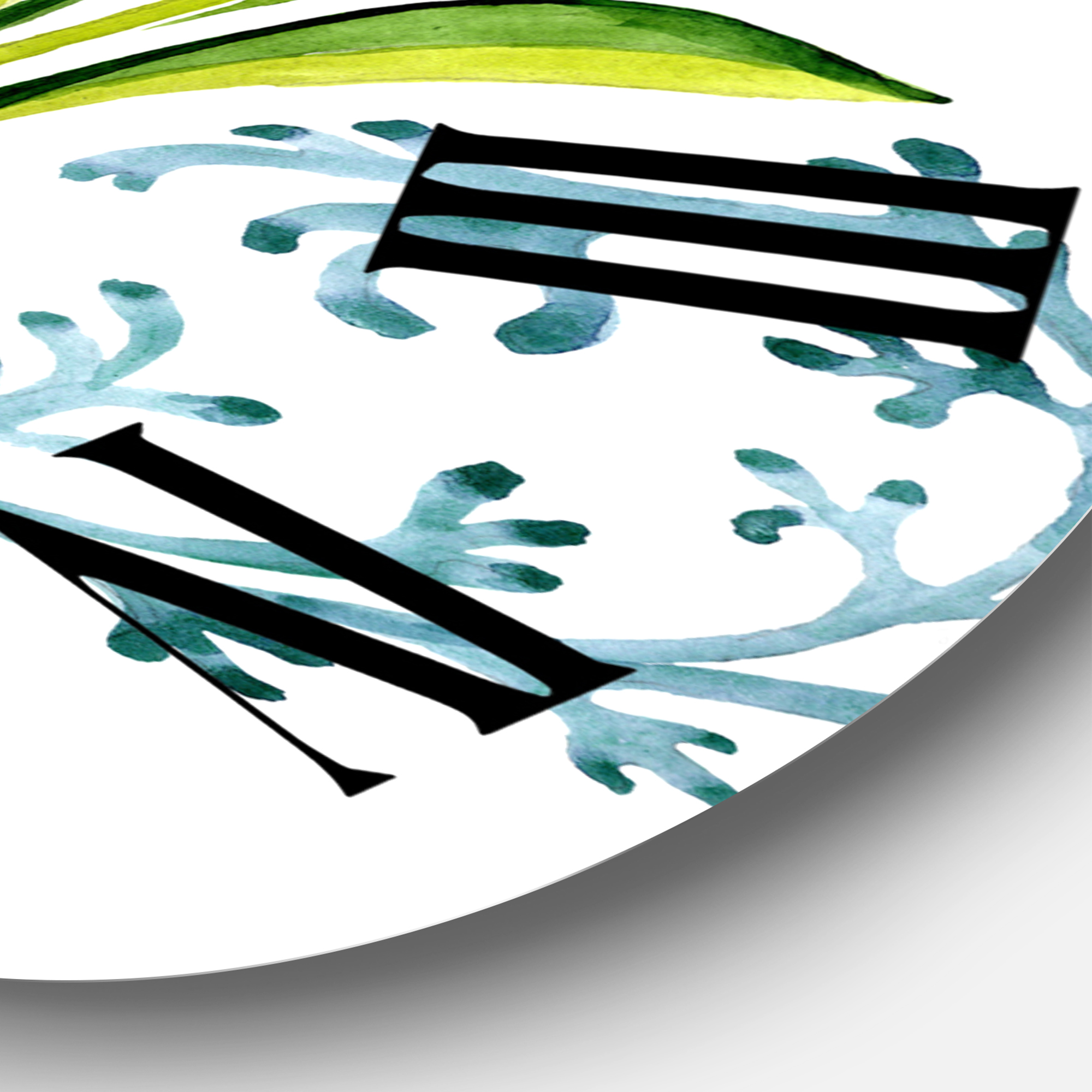 Designart 1 in Quartz Traditional Wall Clock