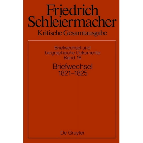 Briefwechsel 1821-1824: Briefe 5201-5773, (Hardcover)