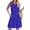 Blue, variant on Fantaslook Pleated Tank Dresses for Women Fashion Summer Sleeveless Sundress Casual Beach Dress with Pockets
