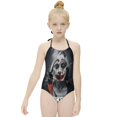 thumbnail image 3 of Joker Folie A Deux Film Children's One-piece Swimwear Halterneck Swimsuit Summer Beach Girl's Bathing Suits Breathable Beachwear, 3 of 7