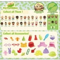 thumbnail image 4 of Pea Pod Babies: Collectible Mystery Surprise - 2 Pack - Open & Reveal Various Unique Toy Miniatures, Character Dolls, Clothing, Accessories, Kids 3+, 4 of 8