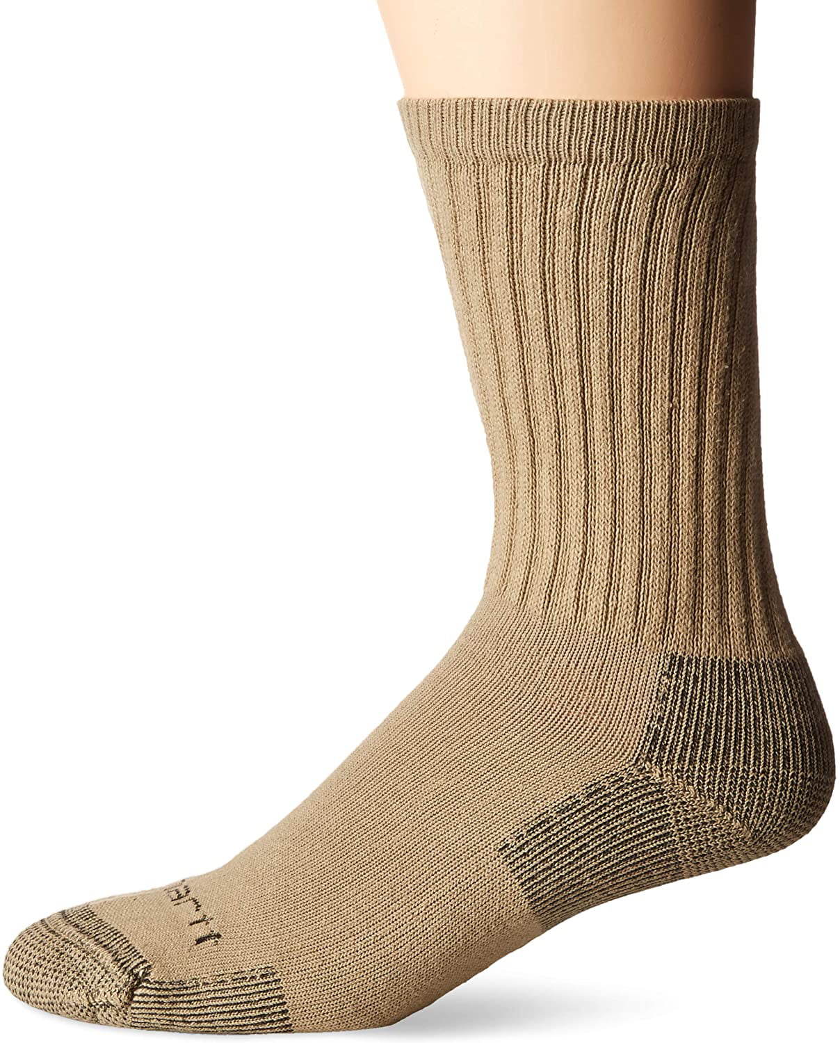 Carhartt Men 179102 All-season Cotton Crew Work Socks White Size L for sale online 