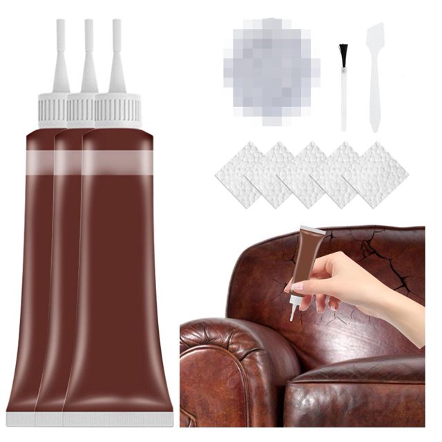 TQEHS Crema reparadora de color para cuero, asiento de automóvil, sofá, zapatos de cuero, pasta reparadora de cinturones, caliente D8H9