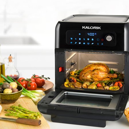 KALORIK 10 QUART DIGITAL AIR FRYER OVEN, BLACK - Walmart.com - Walmart.com