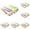 multicolor 6PCS, variant on 3 pcs 2020 Newest Wiggly Cat Toy - Simulation Worm Toy With Bell For Pet