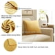 thumbnail image 2 of Funda de Almohada Yashi Terciopelo Dorado 18 x 18 pulgadas Juego de 2, 2 of 4