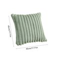 thumbnail image 3 of Cozy Plush Christmas Pillow Covers - Festive Solid Color Holiday Decor for Sofa & Bed, 3 of 6