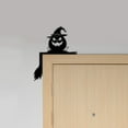 thumbnail image 3 of Craftnamesign Horror Pumpkin Metal Door Corner, Door Frame Decoration, Halloween Decor, 3 of 4
