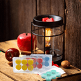 thumbnail image 7 of 150 Pack Wax Melt Clamshells Molds, 6-Cavity Clear Empty Plastic Round Shape Square Wax Melt Container (Round), 7 of 7
