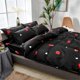 thumbnail image 2 of Ropa de cama de tamaño completo Kawaii Fresa Funda Nórdica para Niños Niñas Decoración de la habitación, 2 of 7