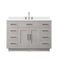 thumbnail image 6 of Abbey 48 in W White Oak Single Vanity, Cultured Marble Top and Faucet Set, 6 of 6