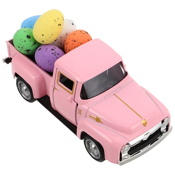 Masteelf  Truck Car Model Vintage Easter Decorations Pickup Vacation