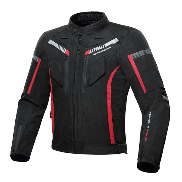 Chaqueta de moto impermeable para hombre, abrigo de cuatro estaciones, pantalones reflectantes, trajes a prueba de viento, forro extraíble