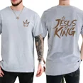 thumbnail image 3 of Jesus Reigns 2-Sided Christian Shirt – Bible Verse Tee for Men & Women, Faith-Based Apparel, Religious Cotton T-Shirt, Spiritual Gift, 3 of 7