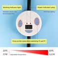 thumbnail image 4 of Pet Heating Pad, Adjustable Temperature Dog Cat Heating Pad with Timer, Indoor Pet Heating Pads for Cats Dogs with Chew Resistant Cord, Electric Pads for Dogs Cats, Pet Heated Mat(23.6*17.7in) LingWen 9024736132621, 4 of 5