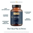 thumbnail image 3 of Quicksilver Scientific Clear Way Cofactors - Body Detox Cleanse Support with Vitamin B1, Dandelion Extract, Quercetin & Nattokinase Enzyme - Antioxidant Cleanse to Support Gut Health (75 Capsules), 3 of 5
