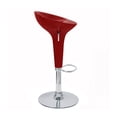 thumbnail image 2 of Alpha Tabouret à Barreaux Style Bombo Contemporain - Cabernet Rouge, 2 of 2