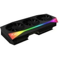 thumbnail image 4 of XFX Mercury Radeon RX 9070 XT OC 16GB 256-Bit GDDR6 PCI-Express 5.0 RDNA 4 Graphics Card RX-97TRGBBB9, 4 of 5