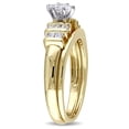 thumbnail image 4 of Everly Women's Diamond 14k Yellow Gold Bridal Set, 4 of 9