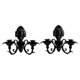 thumbnail image 1 of Candelabro, candelabro de pared, candelabro, candelabro de pared Negro, 1 of 9