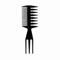 thumbnail image 1 of 3-in-1 Plastic Combs Detangling Hair Comb Wide Tooth Comb Anti-static Comb Hairdressing Styling Tool, 1 of 3