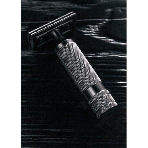 WCS Midnight Collection Razor 110B, Black Stainless Steel-Open Comb