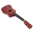 thumbnail image 2 of 21inch Acoustic Guitar Mini Guitar Musical Instrument Wooden Craft for Beginner Children (Coffee), 2 of 8