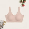 thumbnail image 6 of Litie Women Solid Color U Neck Seamless Padded Sports Bra Vest, 6 of 6