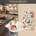 thumbnail image 5 of Yayeee Blank Wall Plate Cover 1-Gang 4.5"x2.7" Home Unused Decorative Outlet, Beige Apple Pattern, 5 of 7
