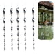 thumbnail image 5 of Kearding Varillas reflectantes repelentes de aves, 12 Uds., repelente de aves, de viento plateada reflectante para mantener alejadas a las aves Decoración del hogar Kearding HA035572-00, 5 of 6