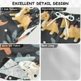 thumbnail image 2 of FORMRS Boys Swim Trunks Quick Dry Mesh Liner Boardshorts Sizes XS-XL, Orange Dinosaur, 2 of 7