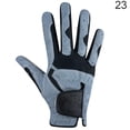 thumbnail image 2 of sweethay 1 guante de Golf Unisex mano izquierda/derecha Micro guantes de Golf de fibra guantes transpirables antideslizantes para deportes al Golf Gris richtiger 23-Code, 2 of 6