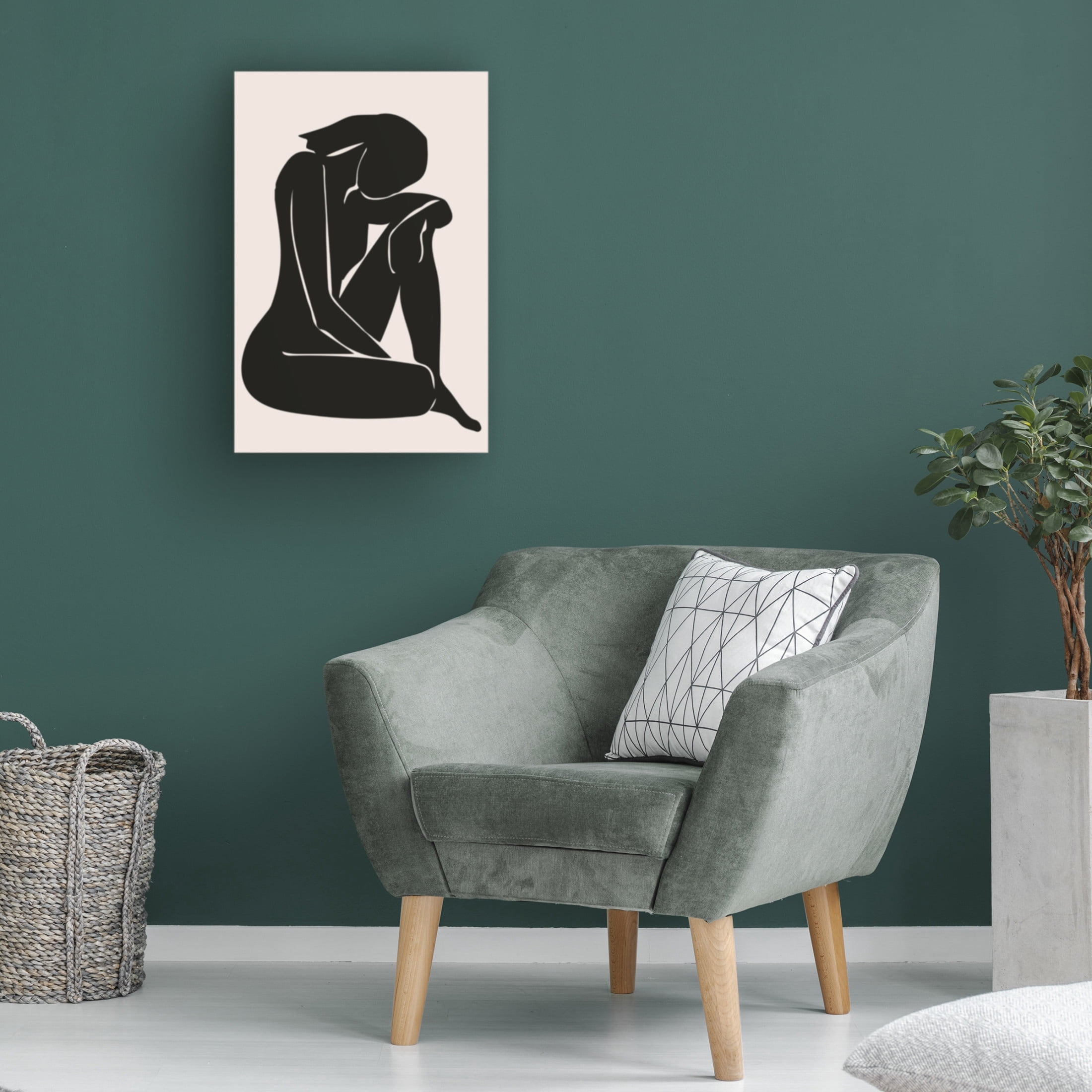 Trademark Fine Art jay stanley  Henri Matisse Woman 5 Canvas Wall Art